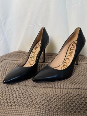 Sam Edelman Black Pointed Toe Stiletto Pumps